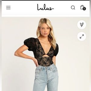 Brand new lace bodysuit